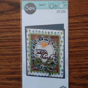 Sizzix Thinlits With Thanks Die Set